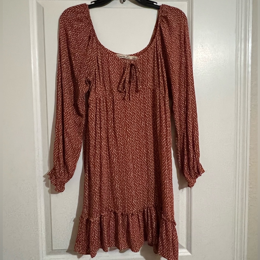 Liberty Love Orange Dress (L)